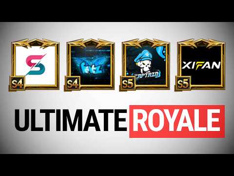 Ultimate Royale with Feitz, Star Captain and Xifan in PUBG Mobile