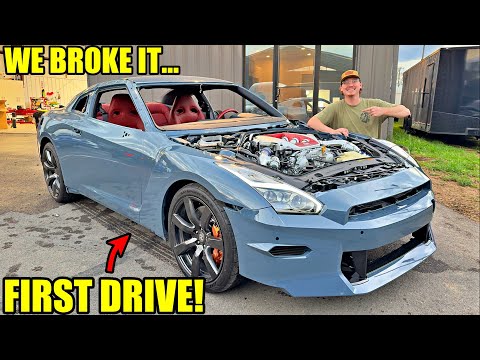 Rebuilding A Wrecked 2024 Nissan GTR (Part 7)