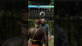 Arthur REALLY Doesn’t Like Lemoyne Raiders #rdr2 #shorts