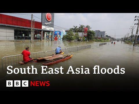 YouTube video thumbnail: Death Toll Rises After Floods Across South East Asia 