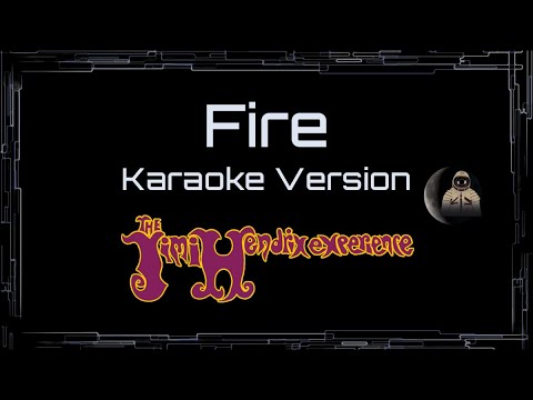 Jimi Hendrix • Fire (CC Karaoke / Instrumental)
