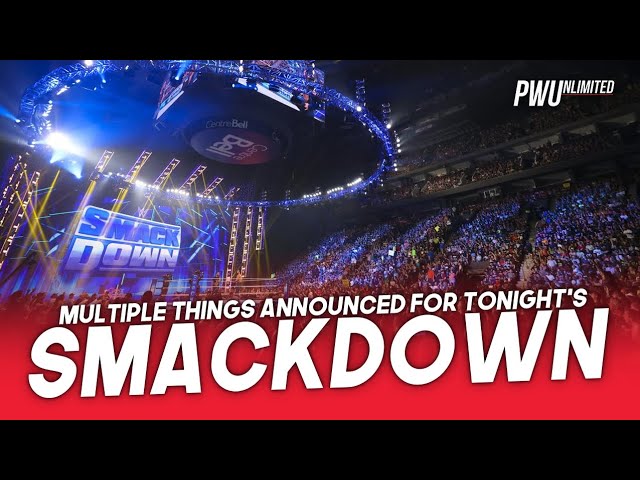 Multiple Matches & Changes Announced For Tonight's Smackdown