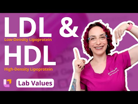 Low-Density (LDL) & High-Density Lipoprotein (HDL): Adult Lab Values,  Nursing students | @LevelUpRN