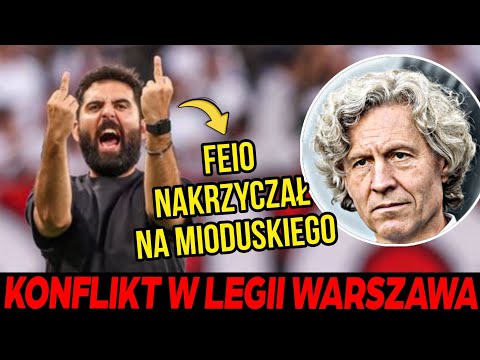 AFERA W SZATNI LEGII WARSZAWA | FEIO STARŁ SIĘ Z MIODUSKIM PRZY DRUŻYNIE - CO DALEJ Z LEGIĄ?