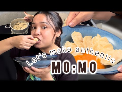 Let’s make *AUTHENTIC Chicken MOMO at home