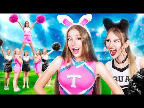 How I Got Into Cheerleader Camp? || Popular VS Unpopular College Cheerleader