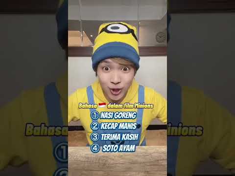 BAHASA INDO🇮🇩&🇯🇵JEPANG DALAM FILM MINIONS THE RISE OF GRU!!