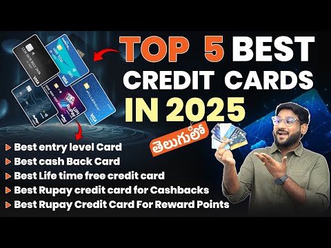 Top 5 Best Credit Cards in 2025 | Best Cashback & Rewards Cards in 2025 | Kowshik Maridi