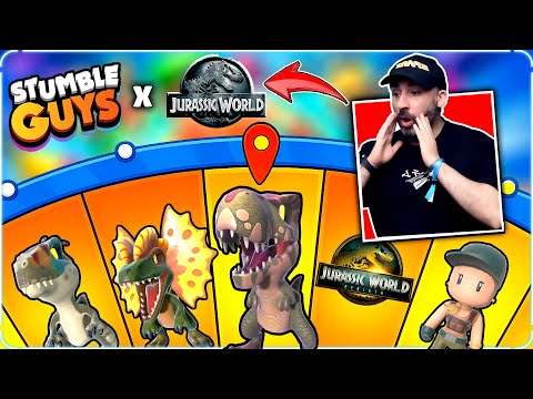 DINOSAURI SU STUMBLE GUYS?! – Tutto sulla collab con Jurassic World!