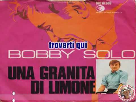 Bobby Solo   Una granita di limone KARAOKE FAIR USE