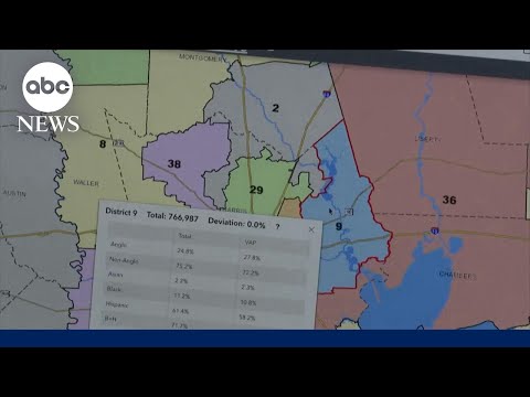 YouTube video thumbnail: These States in Addition to Texas and California Where Parties Could Redraw Maps