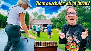 We couldn't say NO to this GARAGE SALE deal!!