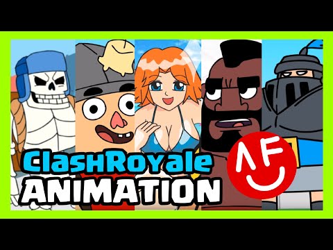 CLASH ROYALE: BEST ANIMATION COMPILATION (PARODY) #1 & #2