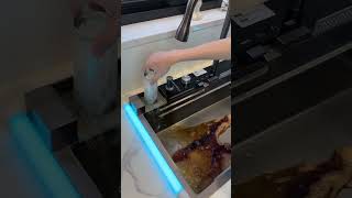1️⃣ Smart Waterfall Sink with Honeycomb Digital Cup Rinser Design @MaviGadgets