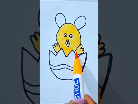 Easy kids and toddlers drawing #shorts #viral #art #cricket #kids #youtubeshorts #funny
