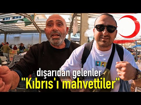 Kıbrıs'ın Sokak Pazarı Sizi Çok Şaşırtacak | Girne -455