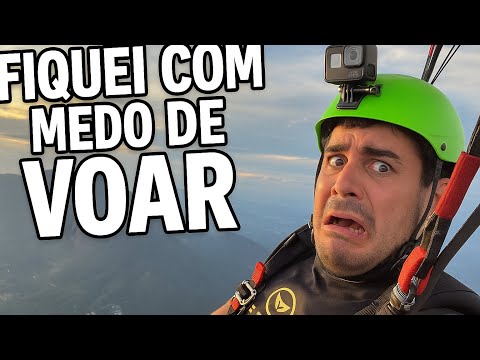 Voei em Itapecerica, mas fiquei com medo !