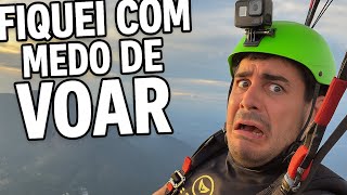 Voei em Itapecerica, mas fiquei com medo !