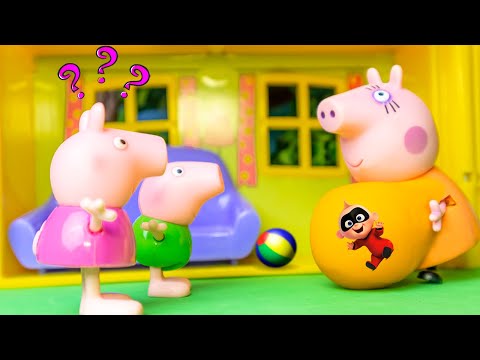 Peppa pig vai ganhar um irmaozinho super heroi historinha