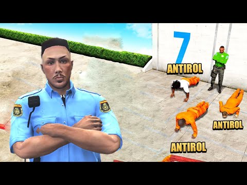 PASÉ 24 HORAS EN UNA PRISION DE ANTIROLES en GTA 5 Roleplay