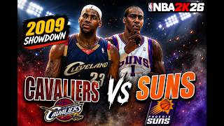 LeBron vs Nash! Cavaliers vs Suns (2009) | NBA 2K Sim