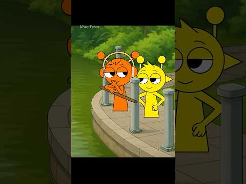 POV: Simon got trolled and pushed into the water by Oren || Incredibox Sprunki