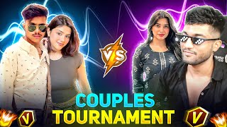 ANGRY YOUTUBER PRANK ON CUTE GF BF STREAMER😱 THEY THEY ARE HACKERS 😬 - FREE FIRE