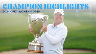 Champion Highlights Lauren Coughlin | 2024 CPKC Women's Open