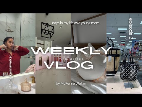 Weekly vlog! I’m Just a girl, who’s also a mom+REALISTIC week in my life as a 25 yr old boy mom x 3