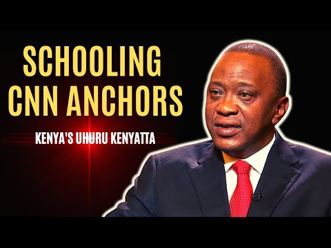 Kenyan Presidents Love SCHOOLING CNN Anchors #shorts