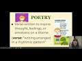 Exploring 4th Grade Genre Concepts