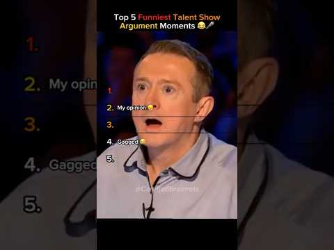 Top 5 Funniest Talent Show Arguments (Judges vs Contestants!) 😂🎤