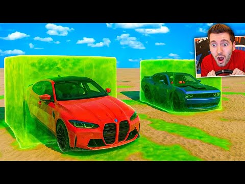 Encontrando CARROS NO ÁCIDO no BeamNG Drive Multiplayer!