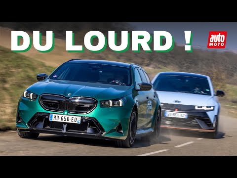 BMW M5 Touring x Hyundai Ioniq 5 N : trop électrique ou pas assez ? | 4k