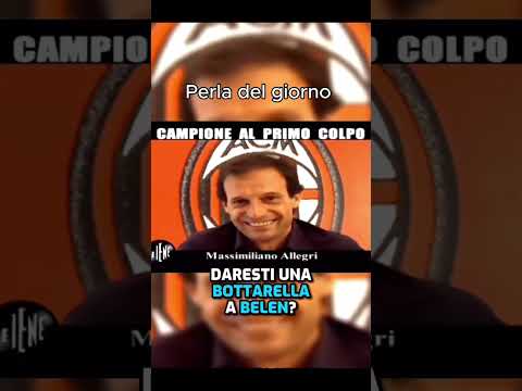 Allegri il GOAT #Allegri #seriea #milan #juventus #viral #fyp #calcio #meme