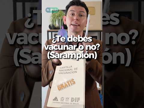 VACUNAS con el SARAMPIÓN ¿Quién si y quién no? 😳 más en IG #medicina #datoscurisos #sabiasque