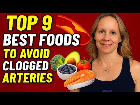 TOP 9 Best Foods to Prevent Clogged Arteries & Heart Disease! ❤️🥗