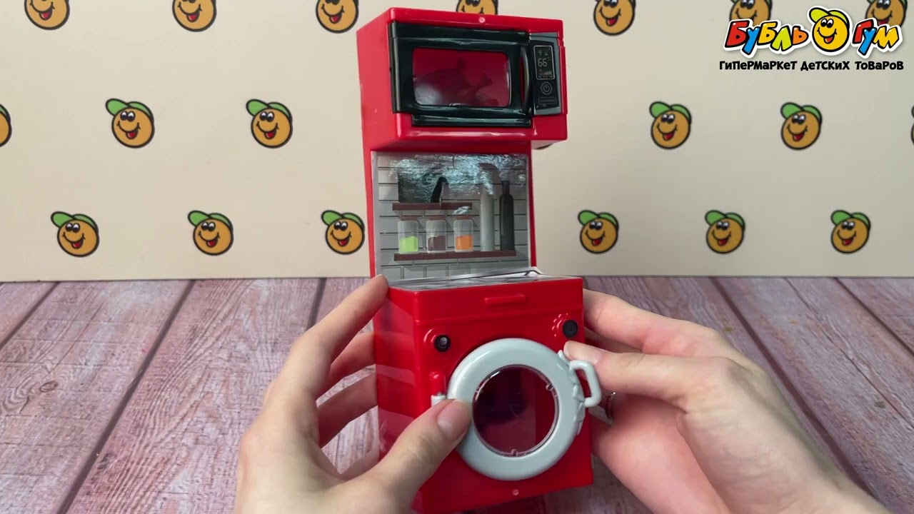 Мебель для куклы миниатюрной Кухня с посудой в ассортименте - видео