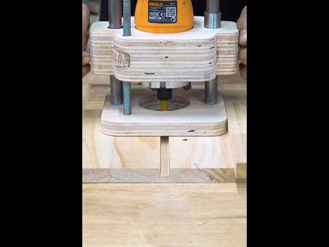 Amazing DIY Woodworking Dowel Jig make from Router #shorts #woodworking#DIY