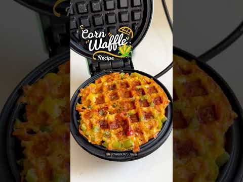 Tasty Corn Waffle Recipe 😋😋