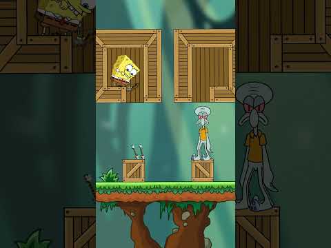 Don't Get An Arrow 3: SpongeBob vs Flash Squidward (cre: @toonzcraft ) #spongebobmod
