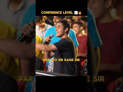 Confidence Level Of This Boy ๐ช๐๐ฅ!! Ft. Alakh sir #pw #trending #motivation #alakhsir #viral