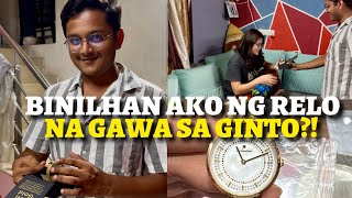 SINURPRESA AKO NG ASAWA KONG INDIANO NG RELO! NA GAWA SA GINTO! GRABE 