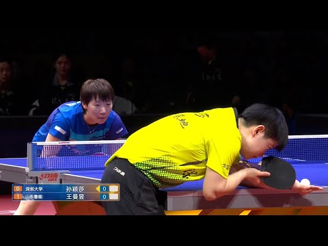 SUN Yingsha vs WANG Manyu | 2 best female players |