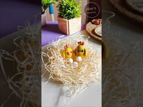 easy kids craft 🫥🐣#shorts #trending #viral #clayart #youtubeshorts #comedy #funny #craft
