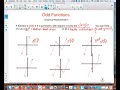 Exploring Even and Odd Functions