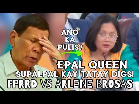 GANITO SINUPALPAL NI FPRRD SI ARLENE BROSAS!KAKAYANIN KAYA NG MAKAKALIWA ANG DATING PANGULO!