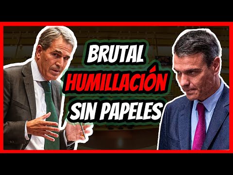 ? SALE SIN UN PAPEL a HUMILLAR a BEGOÑA Y a SÁNCHEZ ? Por OSCUROS NEGOCIOS ? ¡DESVELA TODO!