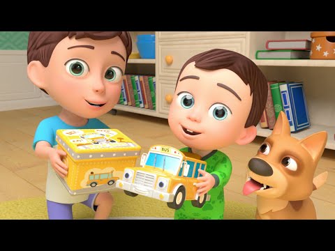 Wheels On The Bus | Toys Playing🚍 +More Newborn Lalafun Nursery Rhymes & Kids Songs