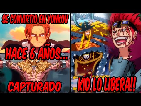 SHANKS Se Convirtio en Yonkou CAPTURANDO a LOKI | KID LIBERA a LOKI para DERROTAR a SHANKS | OP 1131